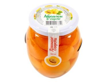 Абрикосы Домашние сладости, 530 гр., стекло