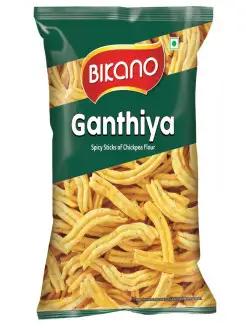 Закуска из нутовой муки GANTHIYA Bikano индийская, восточная, 200 гр., флоу-пак