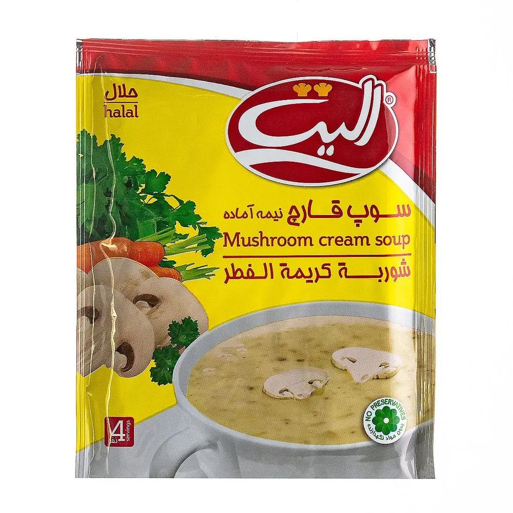 Грибной суп быстрого приготовления Elite Halal 61 гр., флоу-пак