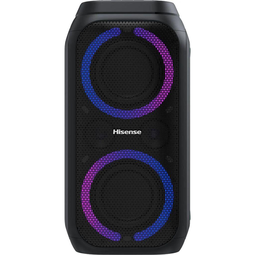 Музыкальный центр Hisense Party Rocket 160, 160Вт, с караоке, Bluetooth, USB, черный