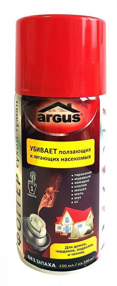 Фоггер Argus сухой туман без запаха от всех насекомых на 100м3 150 мл., аэрозорль