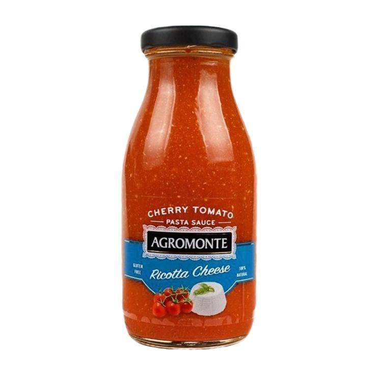 Соус Agromonte Ricotta Cheese томатный с сыром рикотта 260 гр., стекло