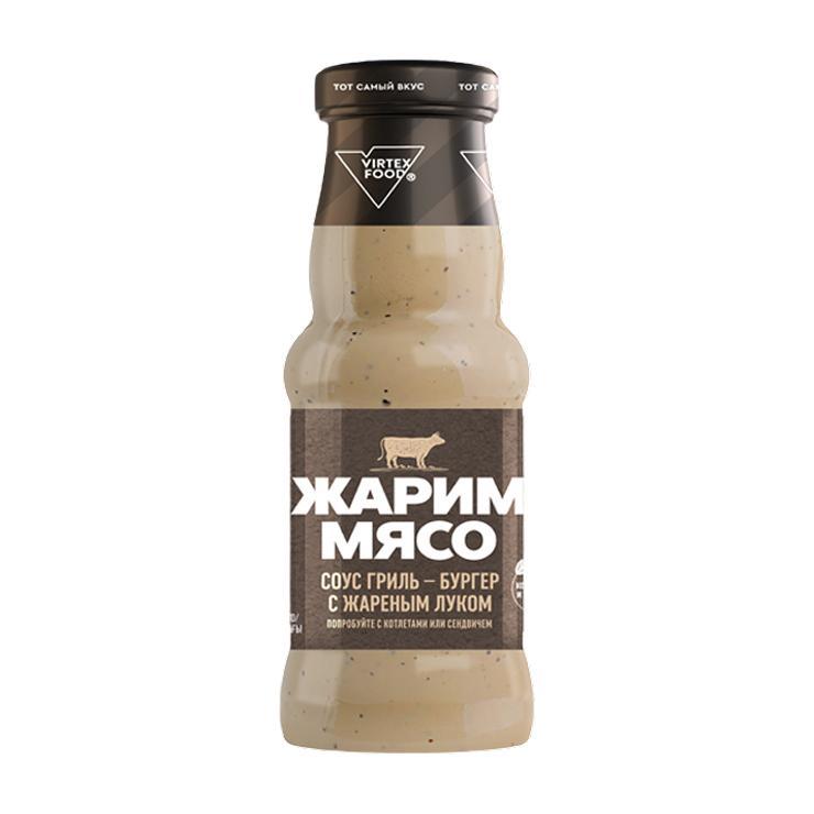 Соус Костровок Гриль-бургер с жареным луком 250 гр., стекло