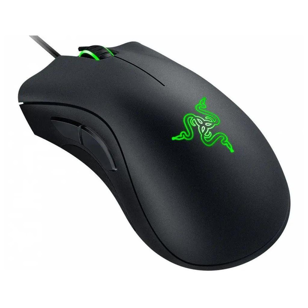 Мышь проводная Razer DeathAdder Essential, игровая, оптическая, USB, 6400dpi, черный [rz01-03850100-r3c1]