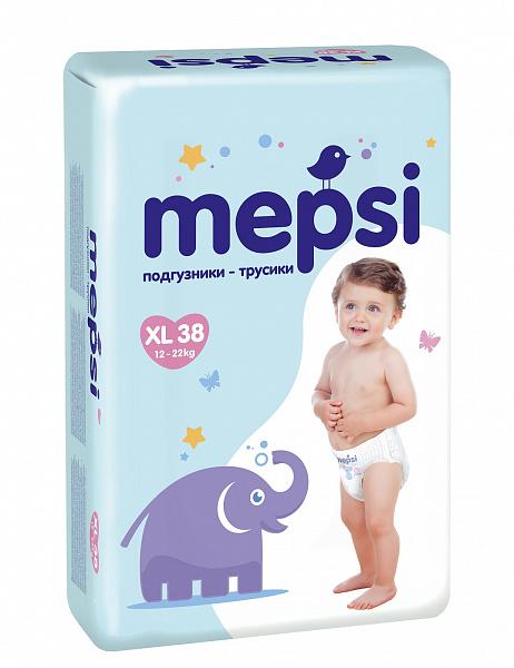 Детские подгузники-трусики Mepsi XL 12-22 кг