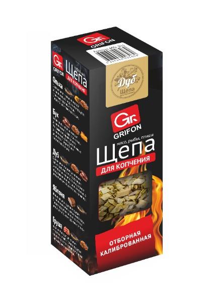 Щепа для копчения GRIFON Дуб 1дм3, картон