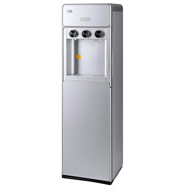 Кулер Ecotronic K42-LXE full silver напольный, электр, нижняя загрузка, три крана, серый