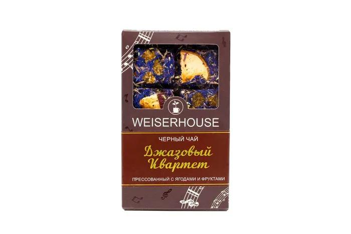 Чай черный Weiserhouse Джазовый квартет прессованный 75 гр., картон