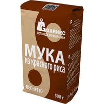Мука Гарнец из красного риса без глютена, 500 гр., бумажная упаковка