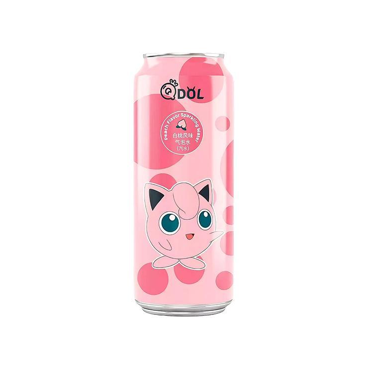 Напиток газированный QDOL Peach Flavor Soda 500 мл., ж/б