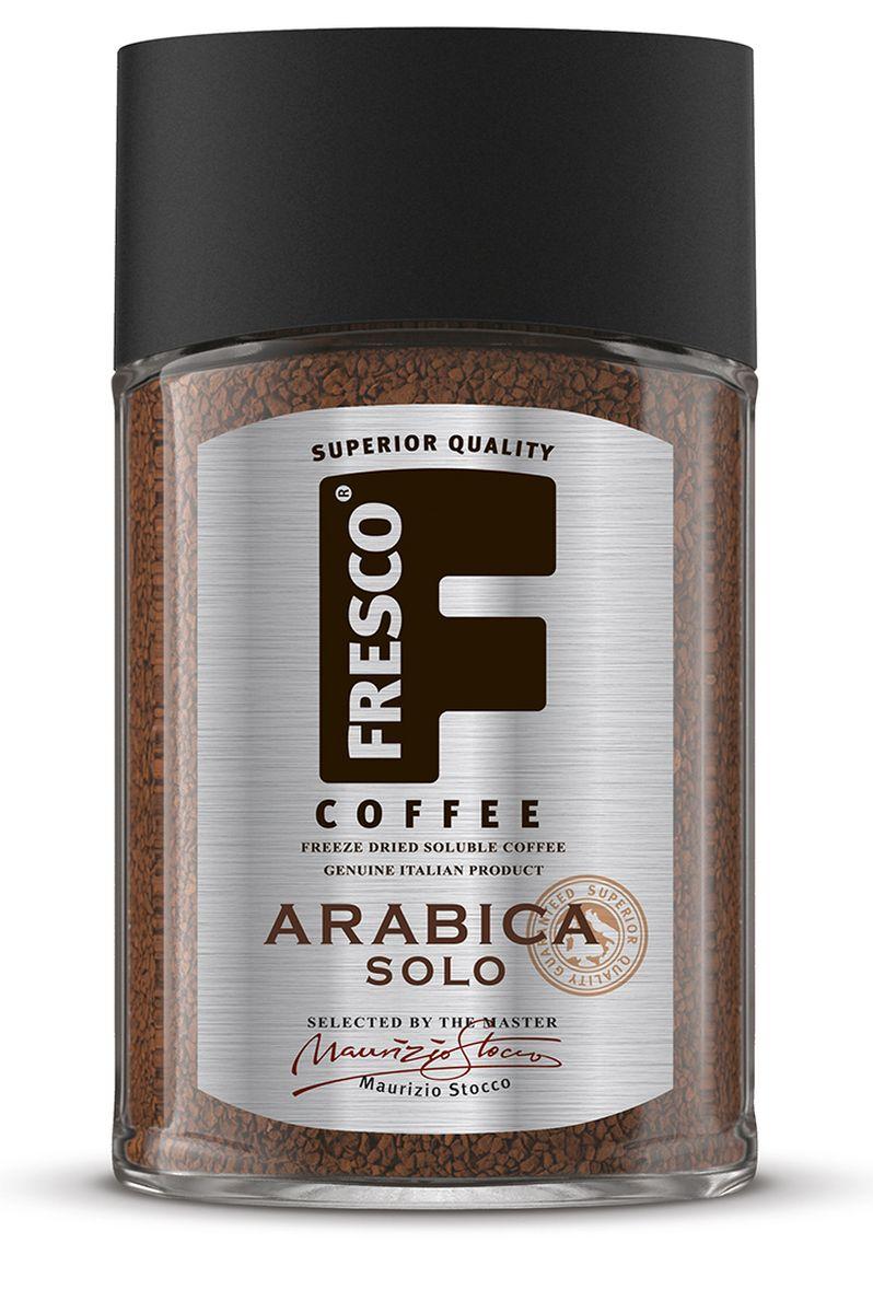 Кофе растворимый Fresco arabica solo сублимированный 100 гр., стекло