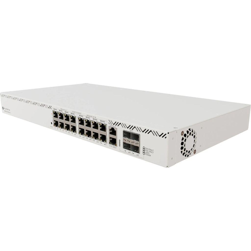 Коммутатор MIKROTIK CRS320-8P-8B-4S+RM, управляемый, 10/100/1000/2500/10000 Мбит/с
