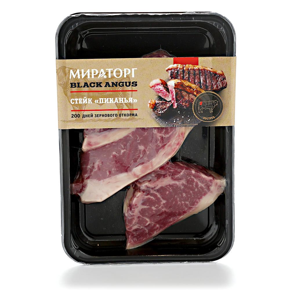 Стейк из мраморной говядины Мираторг Пиканья охлажденный 325 гр., вакуум