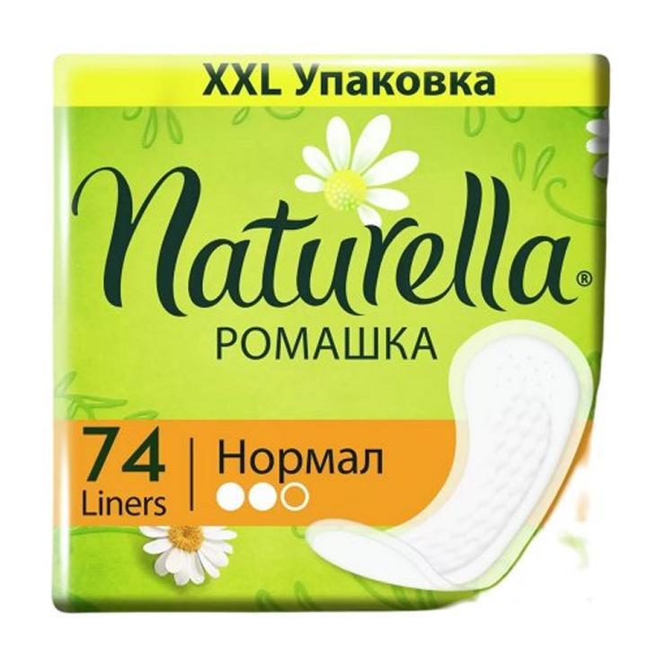 Прокладки Naturella Normal ежедневные ромашка 74 шт., пакет