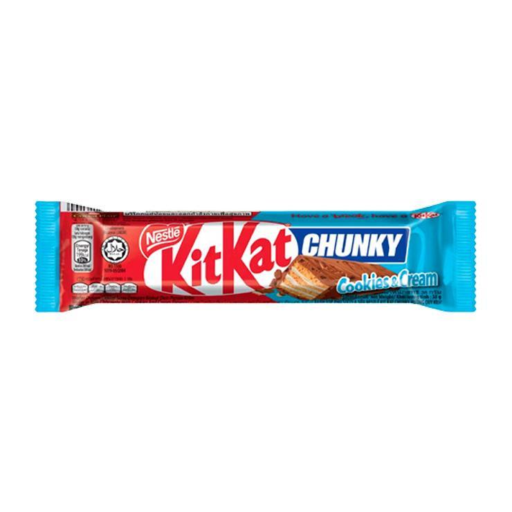 Батончик KitKat Chunky Cookies & Cream 38 гр., флоу-пак