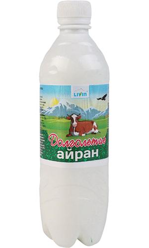 Айран Долголетие 0,1% 1 л., ПЭТ