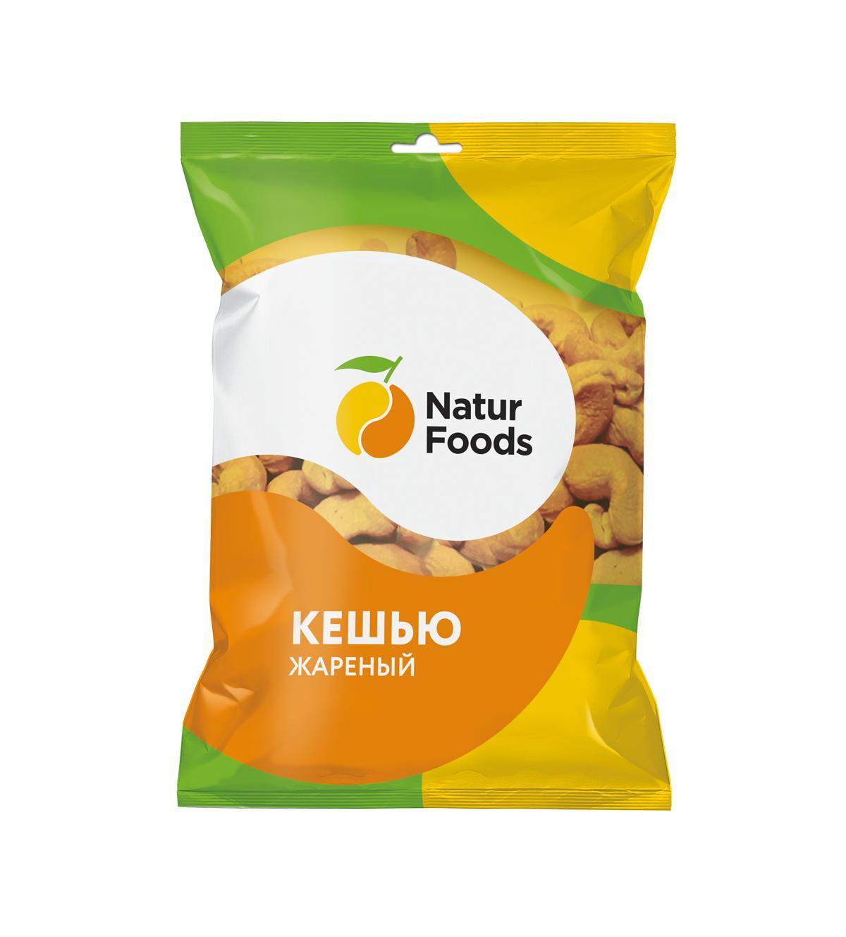 Ядра кешью NaturFoods жареные 50 гр., дой-пак