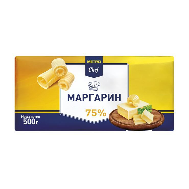 Маргарин METRO Chef 75% 500 гр., бумага