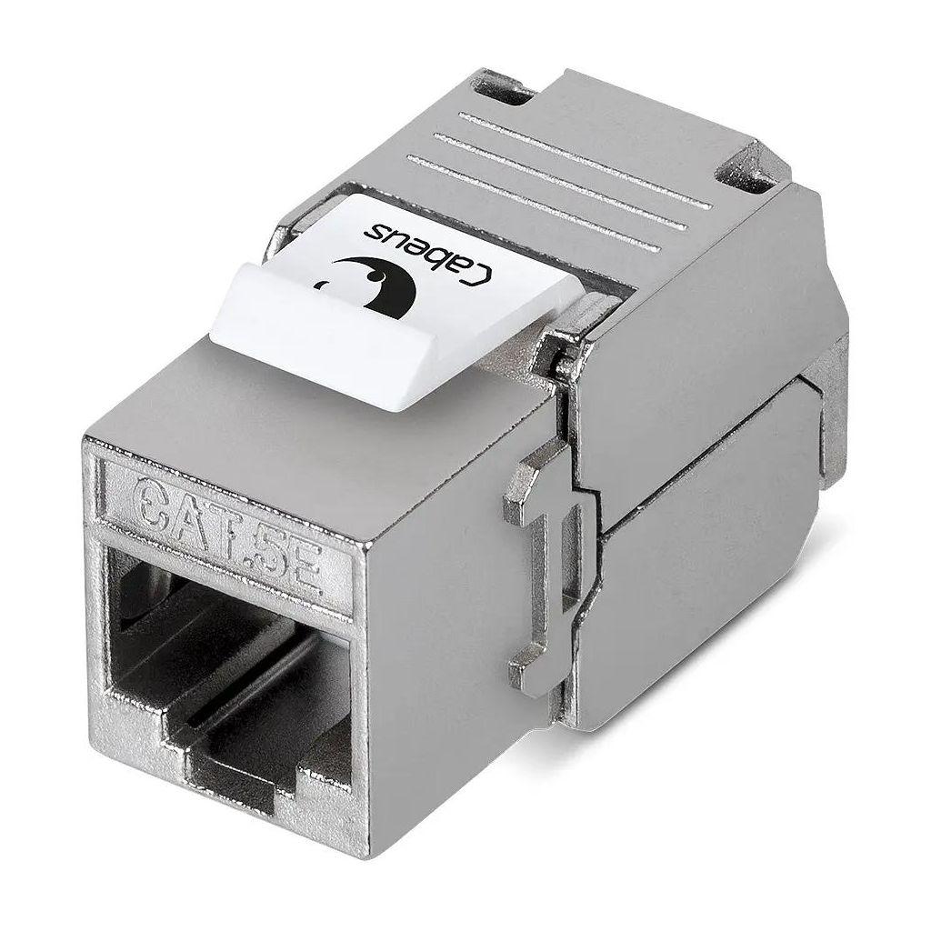 Модуль CABEUS (KJ-RJ45-CAT.5E-SH-180-TOOLLESS) информ. Keystone RJ45 кат.5E бронз.