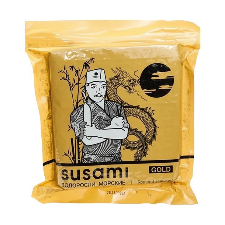 Чипсы Susami gold нори 100 листов, в/у