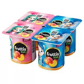 Продукт йогуртный Fruttis Kids персик, 110 гр., ПЭТ