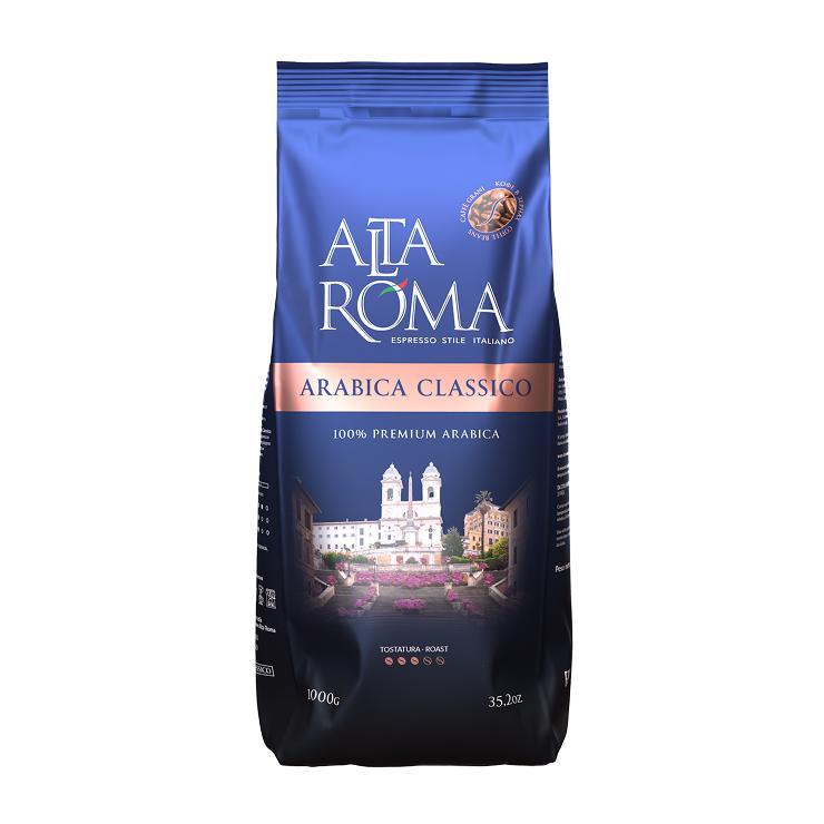 Кофе зерновой Alta Roma classico 1 кг., флоу-пак