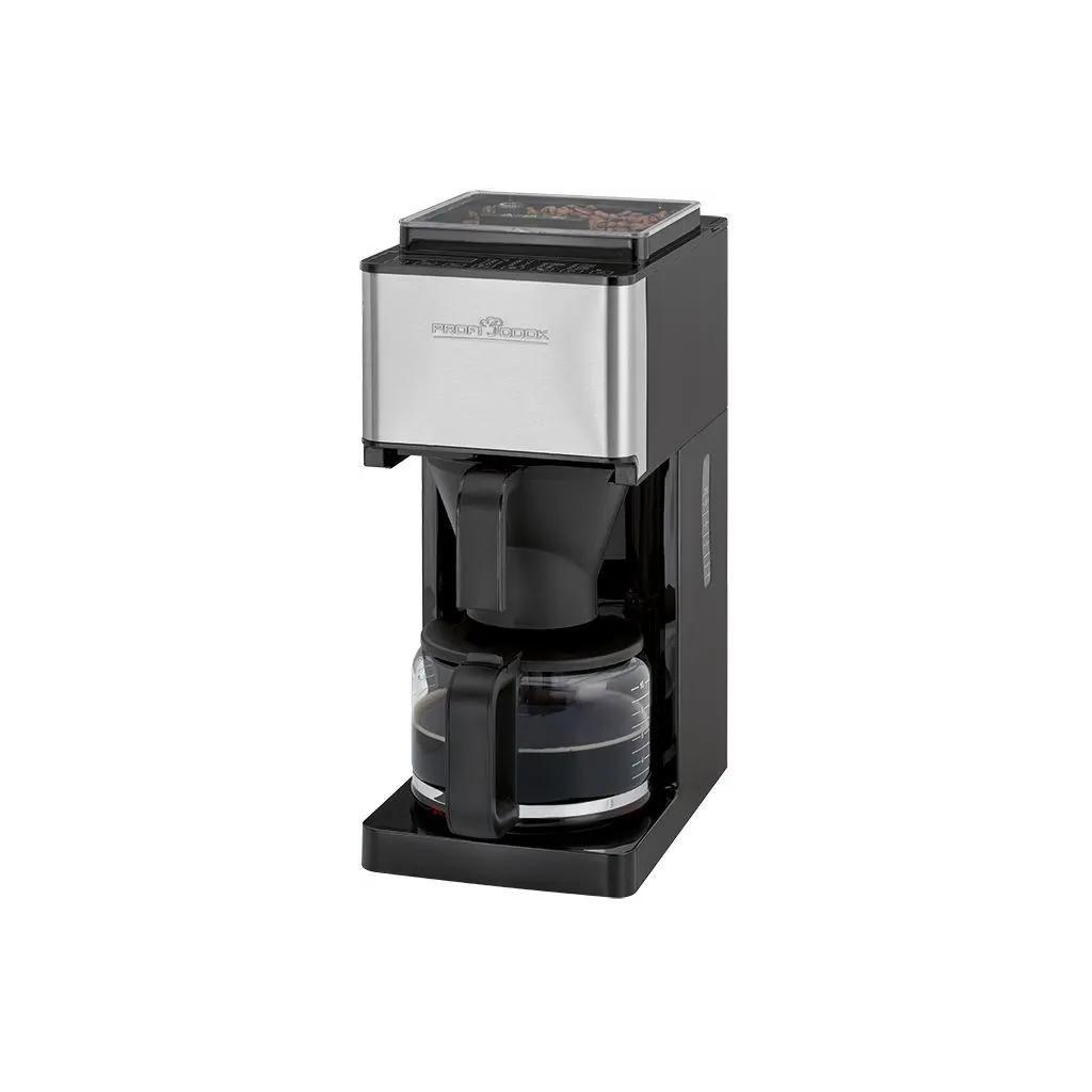 Кофеварка PROFI COOK PC-KA 1138, капельная, нержавеющая сталь /черный