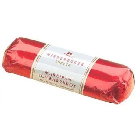 Батончик марипановый Niederegger Черный хлеб 125 гр., обертка