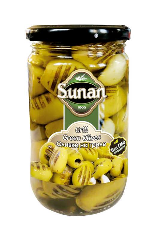Оливки на гриле, Sunan 275 гр., стекло