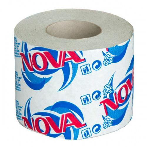 Туалетная бумага со втулкой Nova 1 шт., бумага