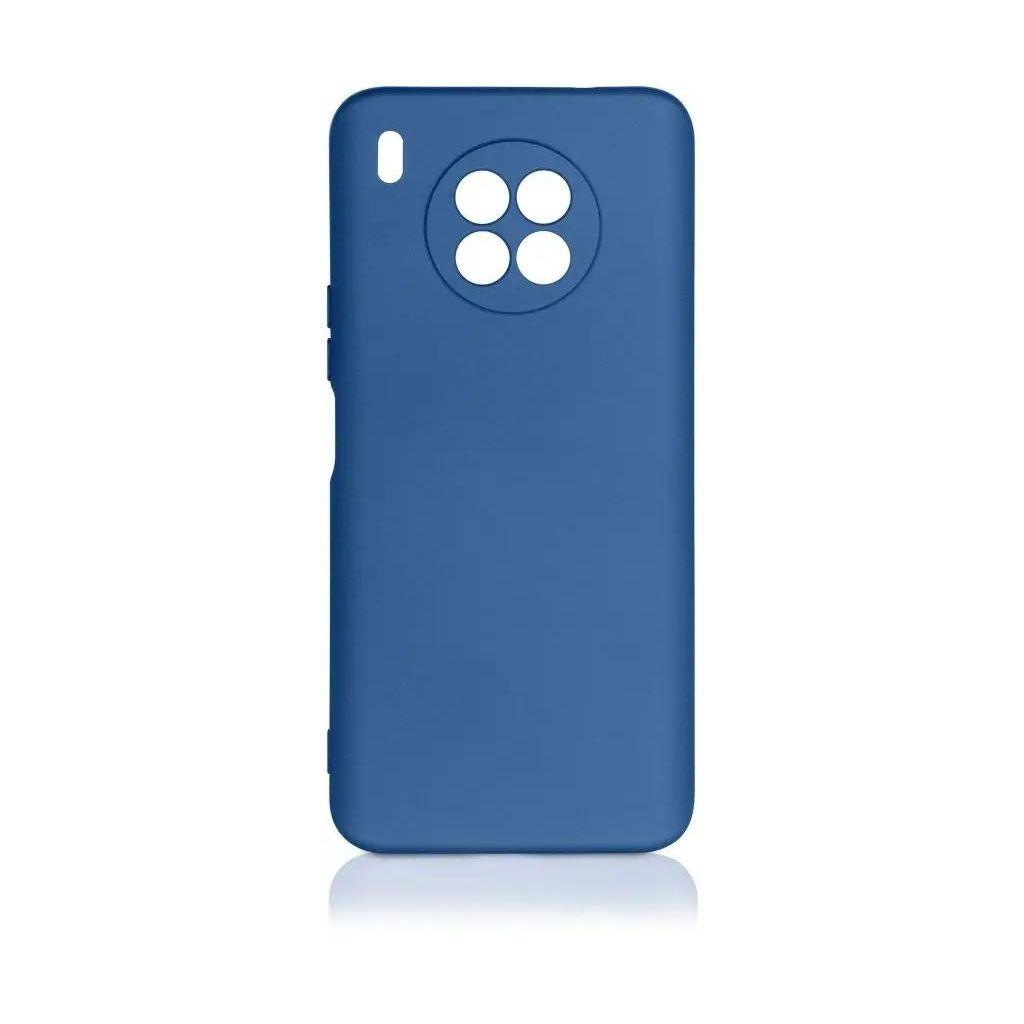 Чехол (клип-кейс) DF hwOriginal-24, для Huawei Nova 8i/Honor 50 Lite, синий [hworiginal-24 (blue)]