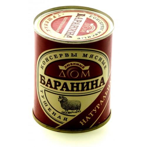 Баранина Любимый дом тушеная 340 гр., ж/б
