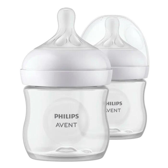 Бутылочка для кормления Philips серия NATRes пластик 125 мл., 2 шт., картон