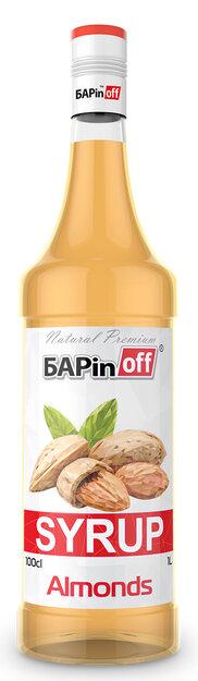 Сироп Barinoff миндаль 1 л., стекло