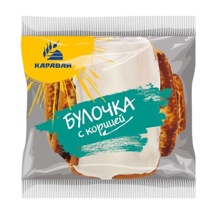 Булочка Каравай с корицей 85 гр., флоу-пак