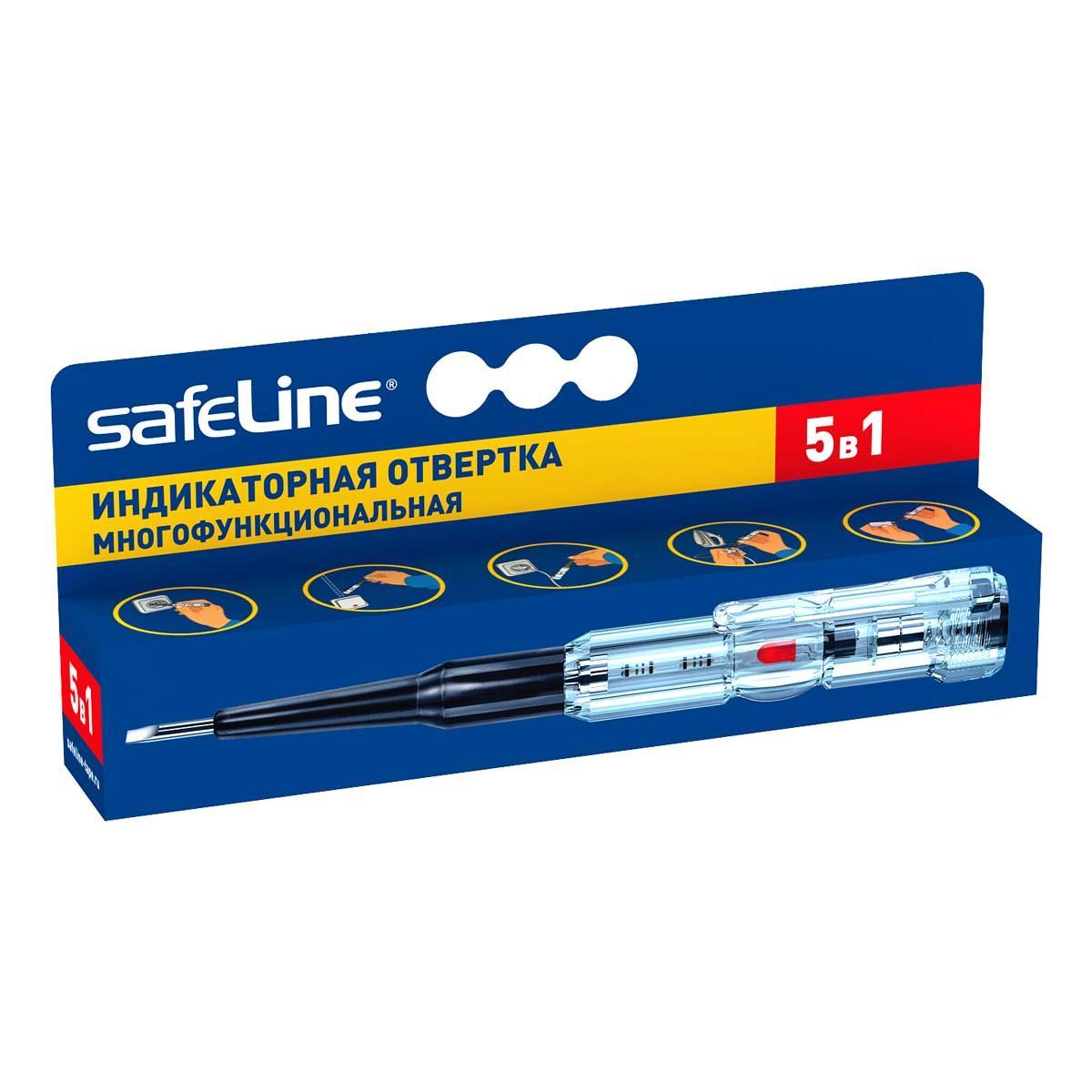 Отвертка SafeLine индикаторная многофункциональная