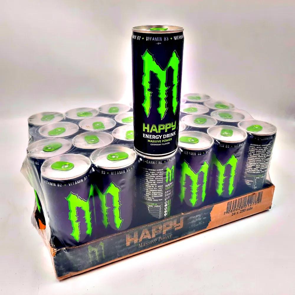 Энергетический напиток Monster Energy Happy Energy Drink 250 мл., ж/б