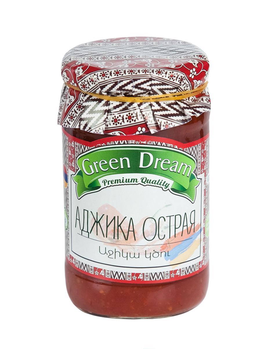 Аджика Green Dream острая 380 гр., стекло