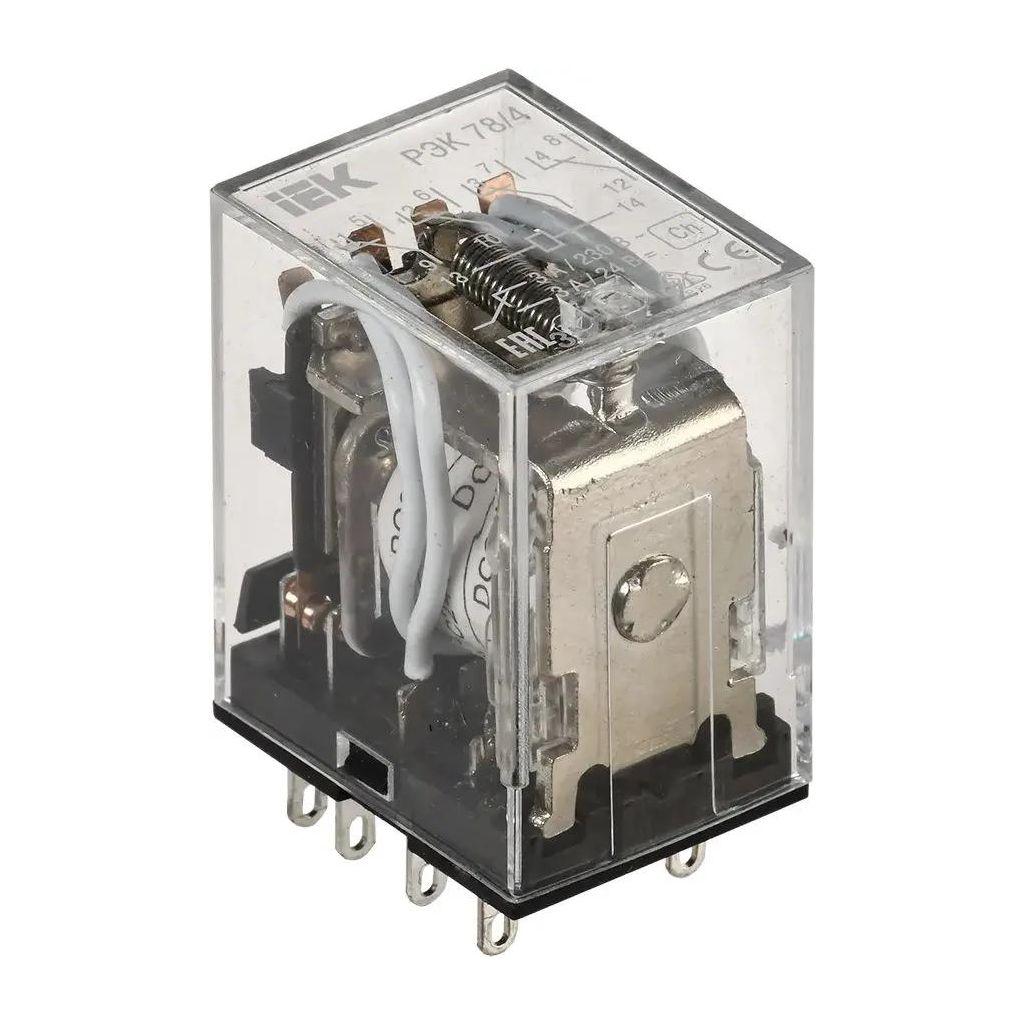 Реле промежуточное IEK РЭК78/4(MY4), 24В [rrp20-4-03-024d]