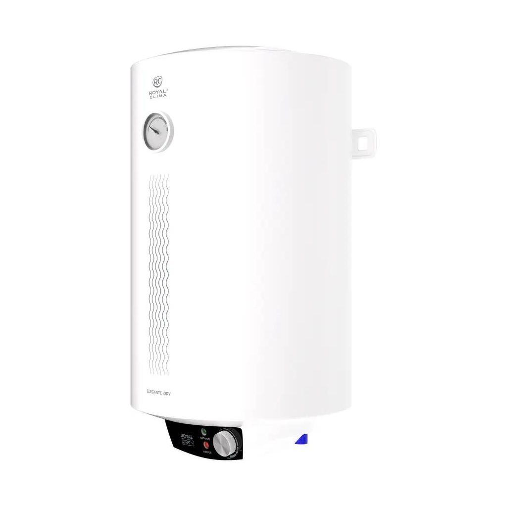 Водонагреватель Royal Clima Elegante Dry RWH-ED30-RE, накопительный, 2кВт, 30л, белый
