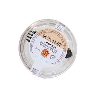 Десерт молочный Gemy Cook низкокалорийный гранола 0,9% 170 гр., стакан