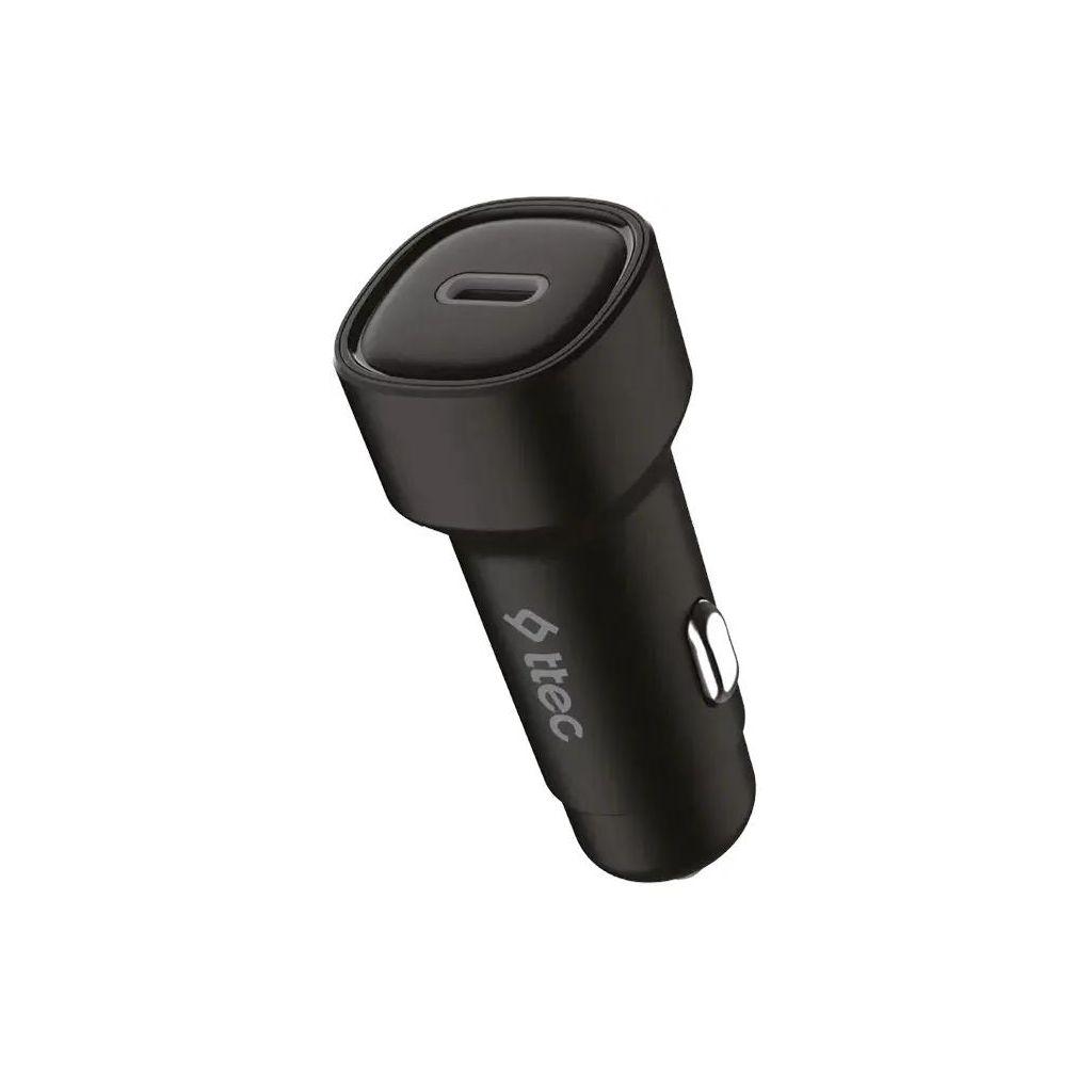 Автомобильное зарядное устройство TTEC 2CKP01S, USB-C, 30Вт, черный