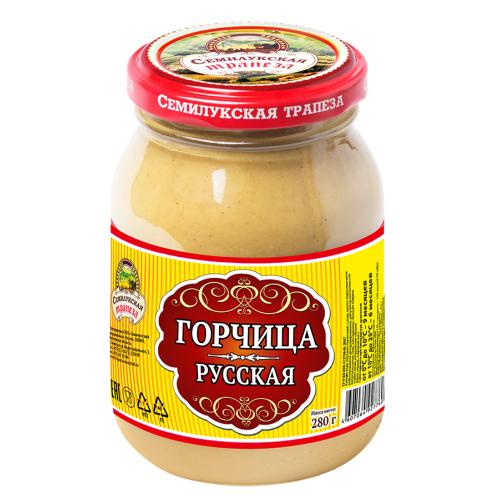 Горчица Семилукская Трапеза русская 280 гр., стекло