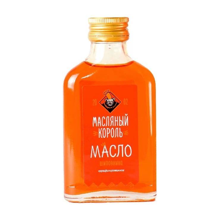 Масло шиповника Масляный Король 100 мл., стекло