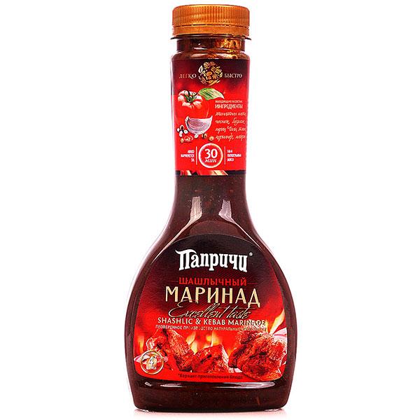 Маринад PAPRICHI Шашлычный, 420 гр., ПЭТ