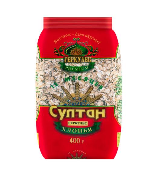 Геркулес, Султан, 400 гр., флоу-пак