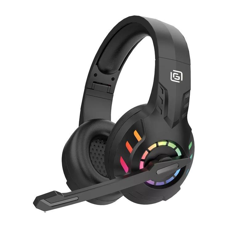 Гарнитура игровая Oklick HS-L420G, для компьютера/мобильных устройств, накладные, Bluetooth/3,5 мм, черный [1939799]