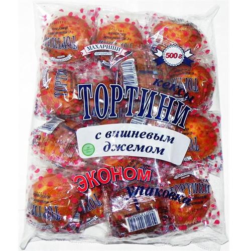 Тортини Maharishi Ayurveda с вишней 500 гр., флоу-пак