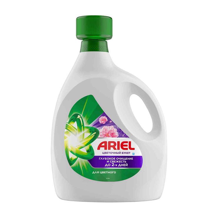 Гель для стирки Ariel цветочный букет 4 л., ПЭТ