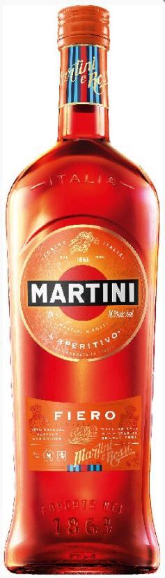 Напиток Martini Фиеро ароматизированный виноградосодержащий 14,9% Италия 500 мл., стекло